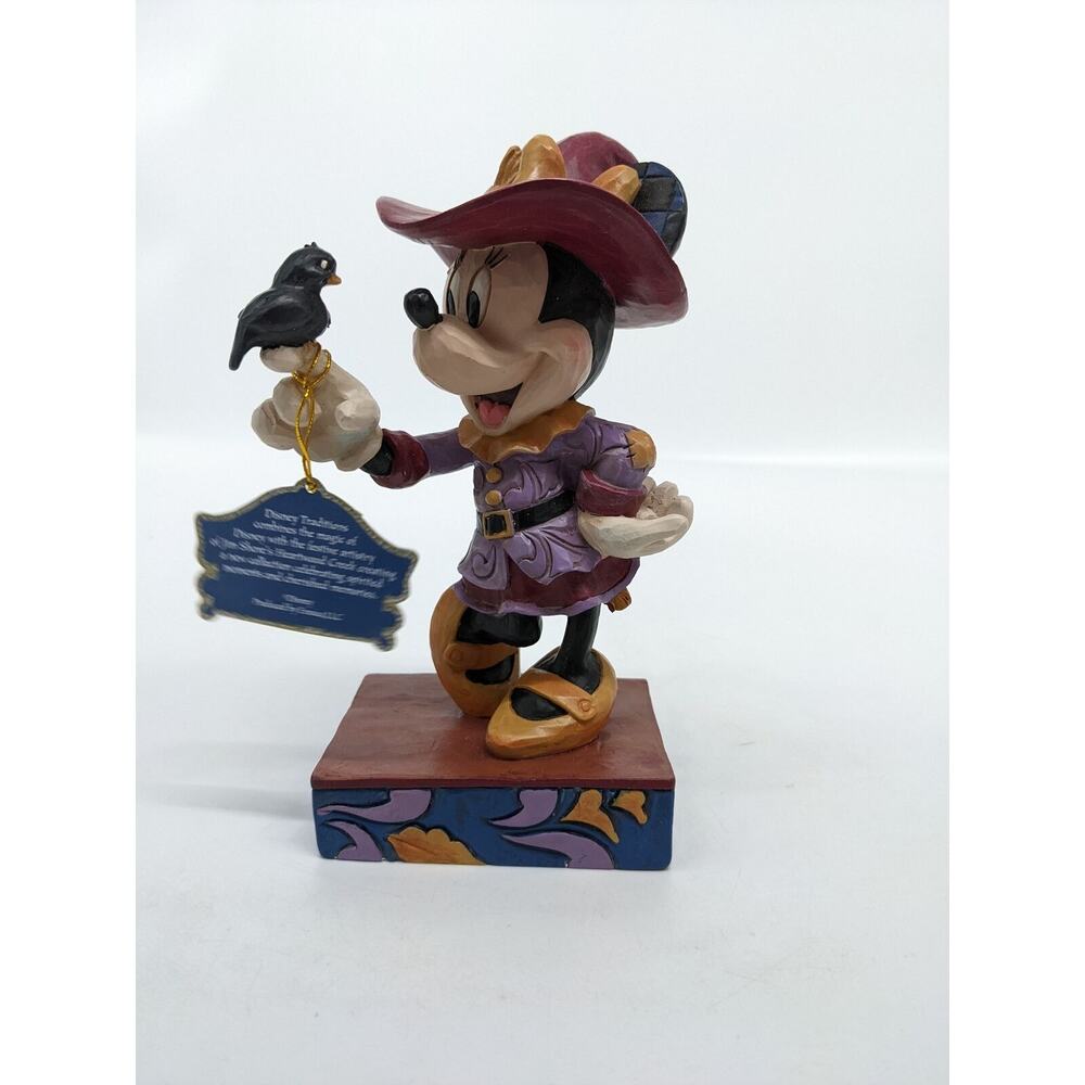 Disney Traditions -Hay There - Scarecrow Minnie Mouse - 6010861 Jim Shore